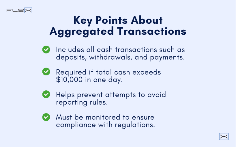 Key Points About Aggregated Transactions