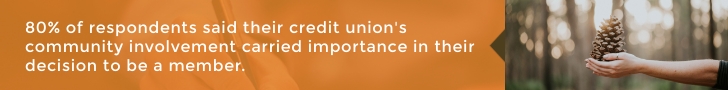 credits unions are involved in the community